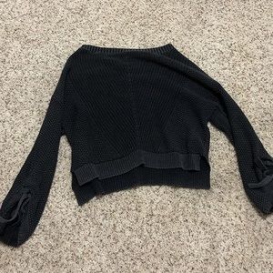cropped sweater